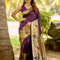 Fabulous Wine Paithani